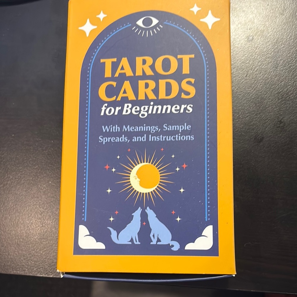 Tarot Cards for Beginners - Orange and Blue
